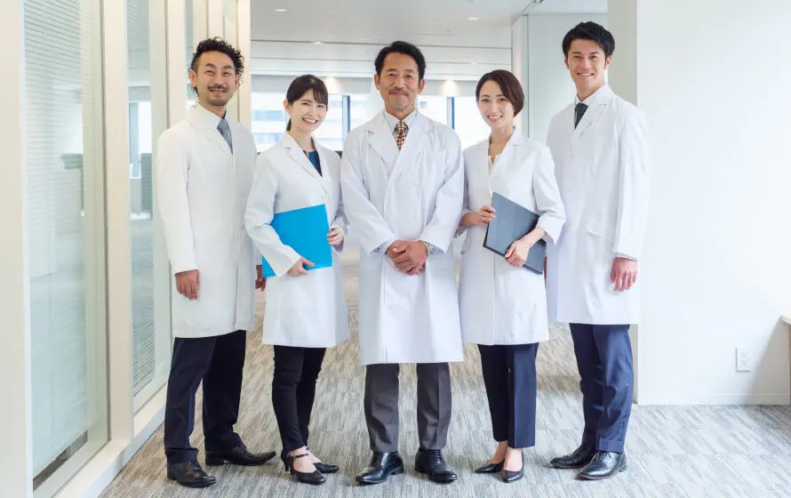 業界最大級！日本の医師約9割が登録するデータベース